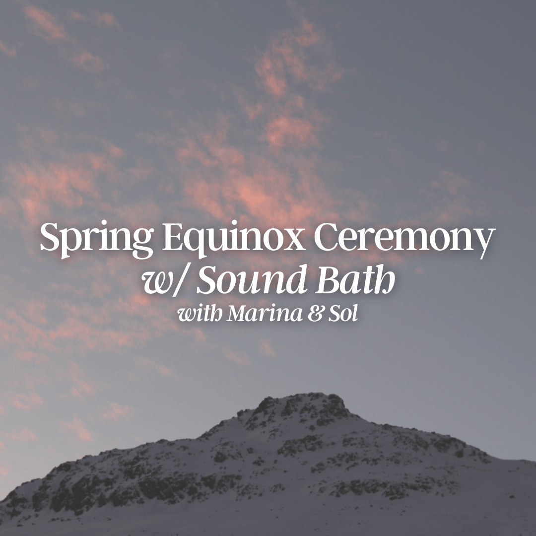 Sound Healing Ceremony - Equinox event at Engadin