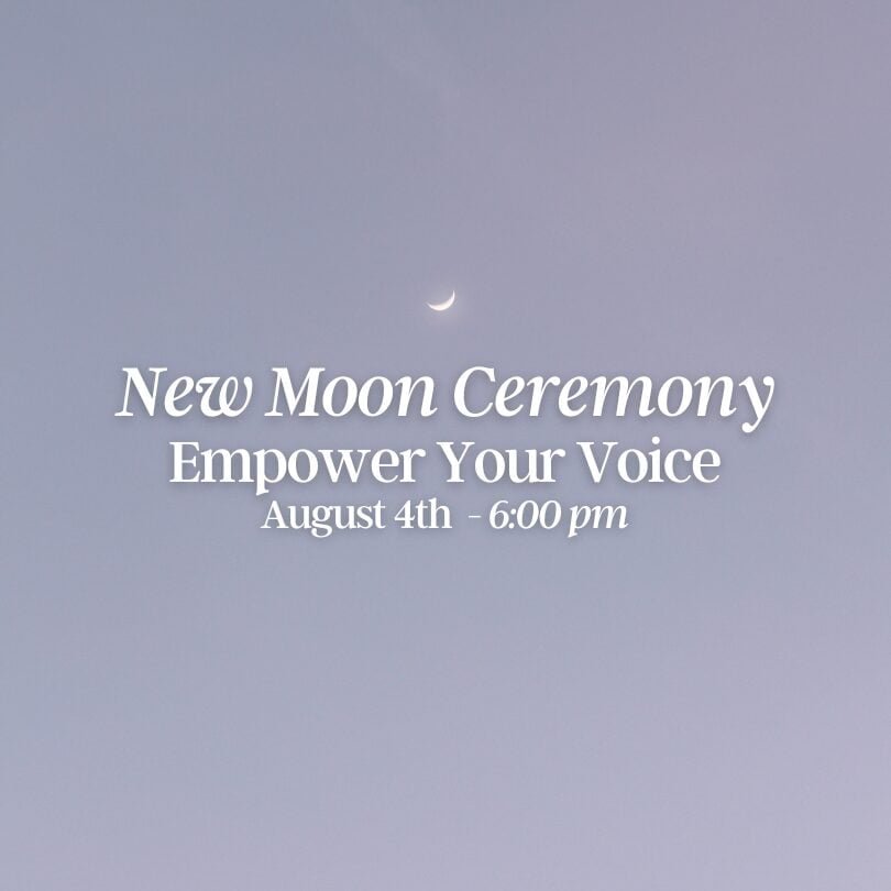 New Moon Ceremony - Sound & Voice Healing